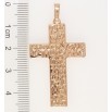 Кулон Xuping Позолота РО Декоративный Крест с молитвенными надписями фото №2