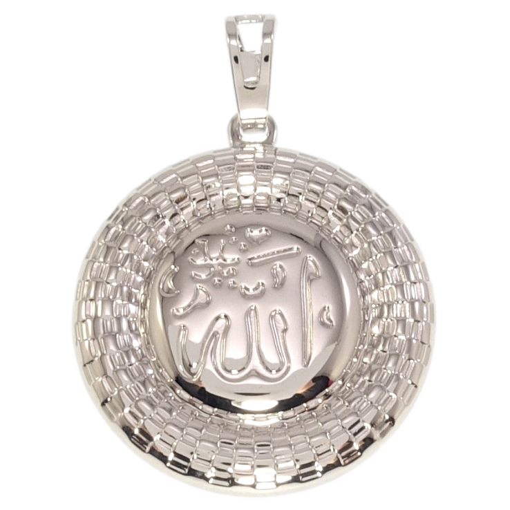 Кулон Xuping Родій Декоративна Мусульманська підвіска з карбуванням фото №6 Кулон Xuping Родій Декоративна Мусульманська підвіска з карбуванням фото №6