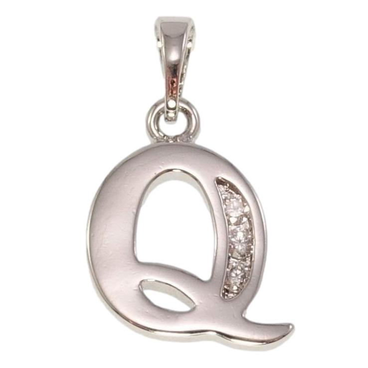 Кулон Xuping Родій Літера Q фото №12