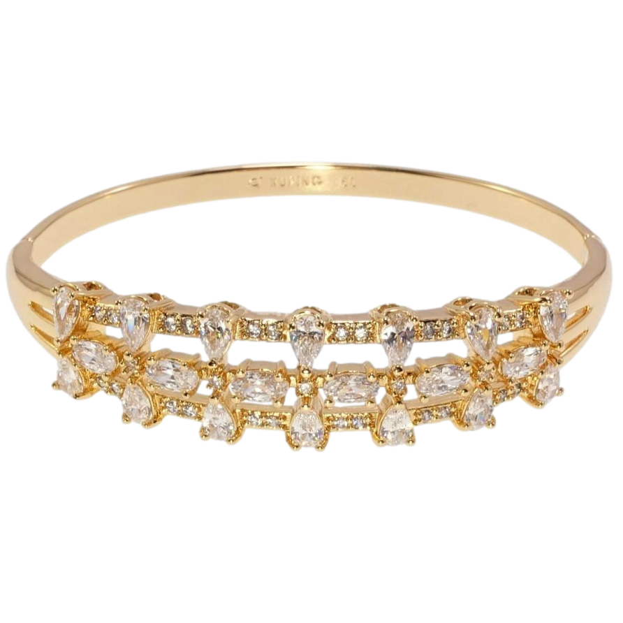 Браслет Xuping Позолота 18K Іскристість ø 5,7см фото №1