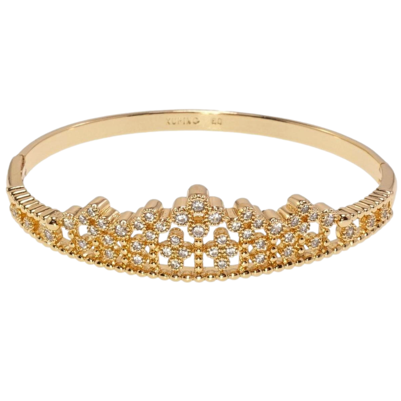 Браслет Xuping Позолота 18K Корона ø 6см фото №17