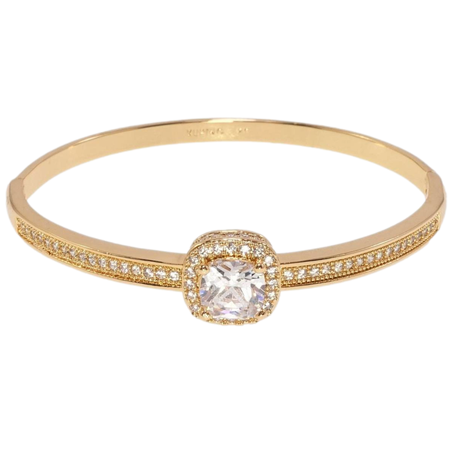 Браслет Xuping Позолота 18K Классическая утонченность ø 5,8см фото №1