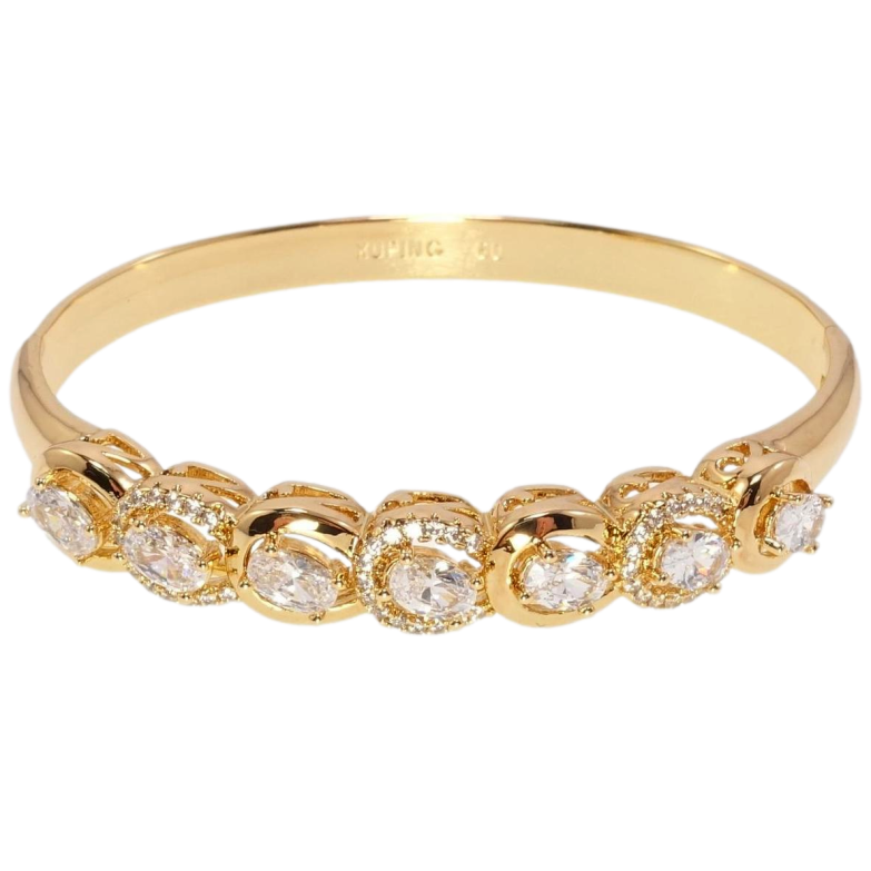 Браслет Xuping Позолота 18K Таємниця пустелі ø 6см фото №1