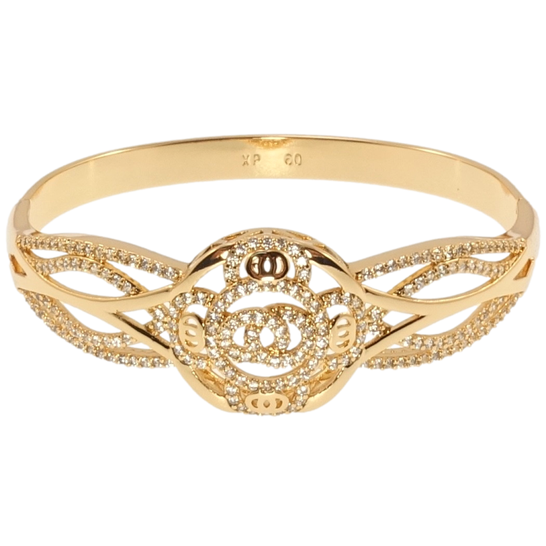 Браслет Xuping Позолота 18K Союз ø 6см фото №1 Браслет Xuping Позолота 18K Союз ø 6см фото №1