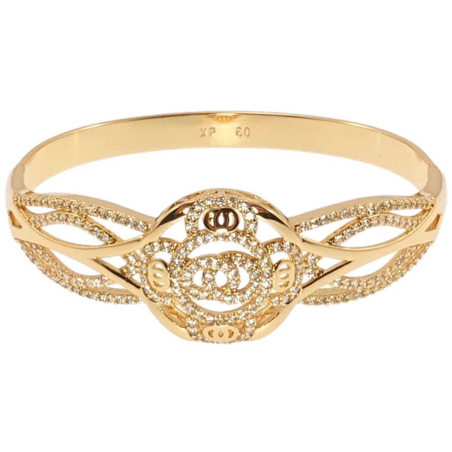 Браслет Xuping Позолота 18K Союз ø 6см фото №1 Браслет Xuping Позолота 18K Союз ø 6см фото №1