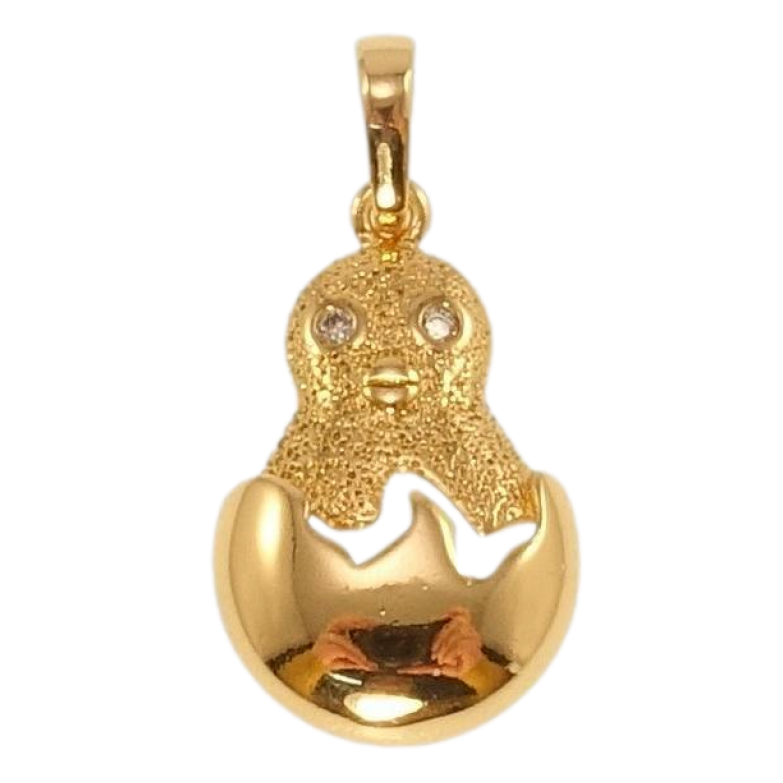 Кулон Xuping Позолота 18K Цыпленок фото №1 Кулон Xuping Позолота 18K Цыпленок фото №1