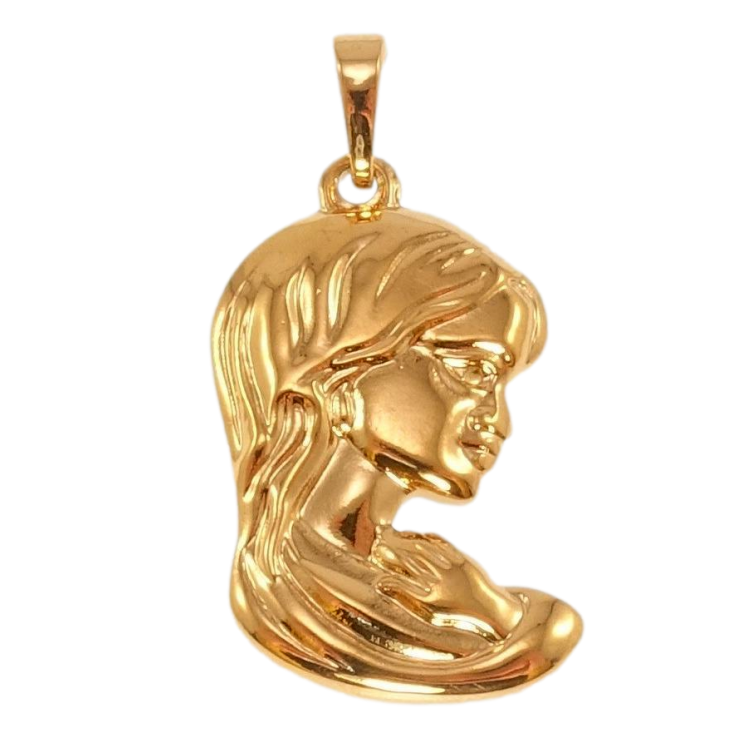 Кулон Xuping Позолота 18K Діва фото №11