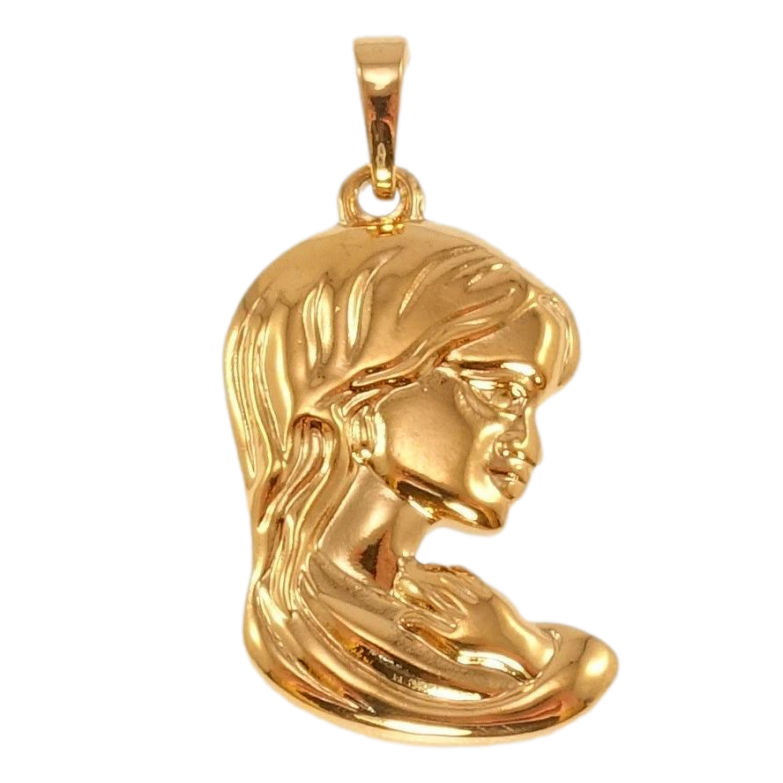 Кулон Xuping Позолота 18K Діва фото №1 Кулон Xuping Позолота 18K Діва фото №1