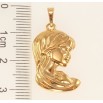 Кулон Xuping Позолота 18K Діва фото №2 Кулон Xuping Позолота 18K Діва фото №2