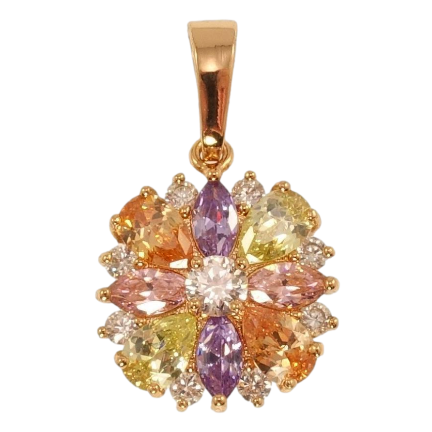 Кулон Xuping Позолота 18K Самоцвіти фото №1