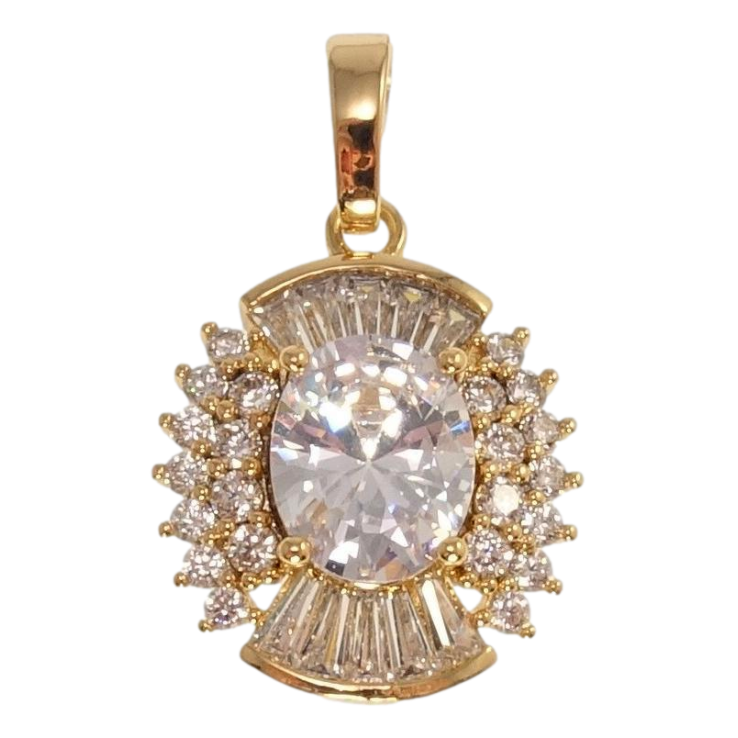 Кулон Xuping Позолота 18K Магія кристалів фото №15 Кулон Xuping Позолота 18K Магія кристалів фото №15