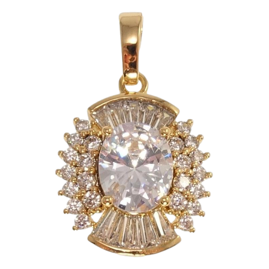 Кулон Xuping Позолота 18K Магія кристалів фото №1