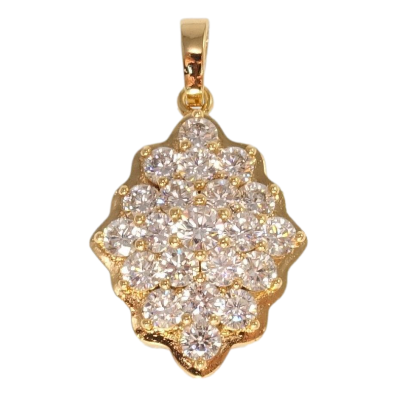 Кулон Xuping Позолота 18K Фигурная подвеска с цирконием фото №1