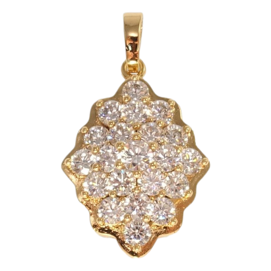 Кулон Xuping Позолота 18K Фигурная подвеска с цирконием фото №1