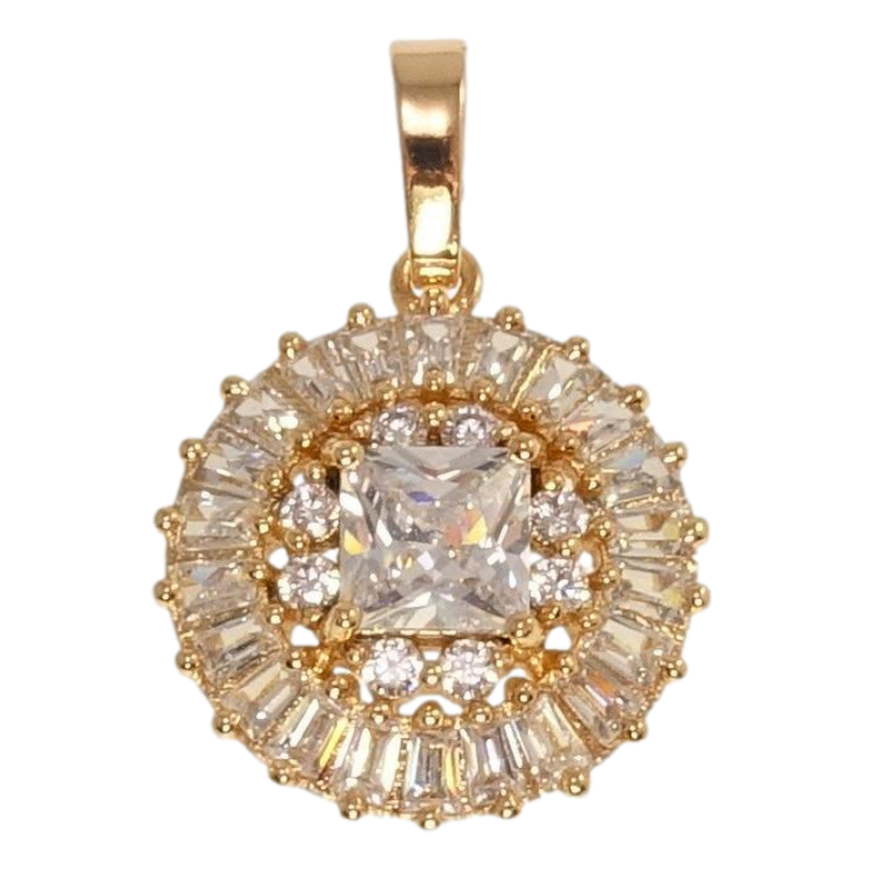 Кулон Xuping Позолота 18K Кришталевий блиск кристалів фото №1