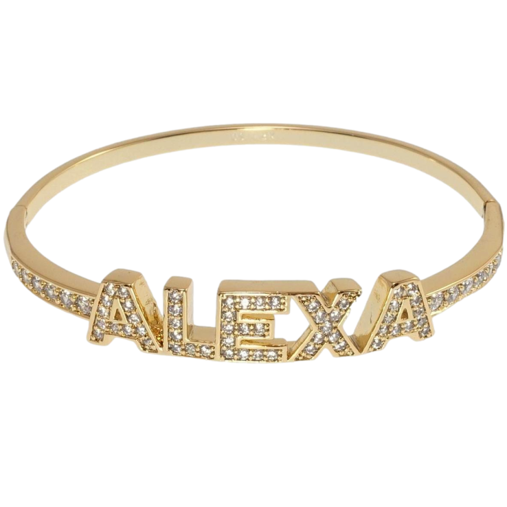 Браслет Xuping Позолота 18K АLEXA ø 6см фото №7 Браслет Xuping Позолота 18K АLEXA ø 6см фото №7