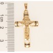 Кулон Xuping Позолота 18K Декоративний Хрест із Розп'яттям фото №2