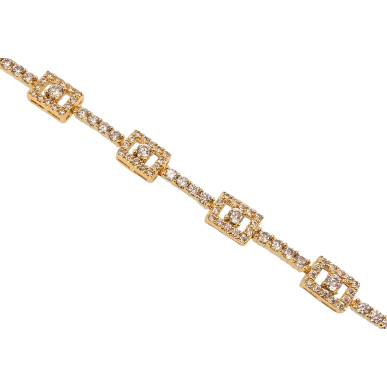 Браслет Xuping Позолота 18K Класична витонченість довжина з дод. замком 17,19см х 2-6мм фото №1