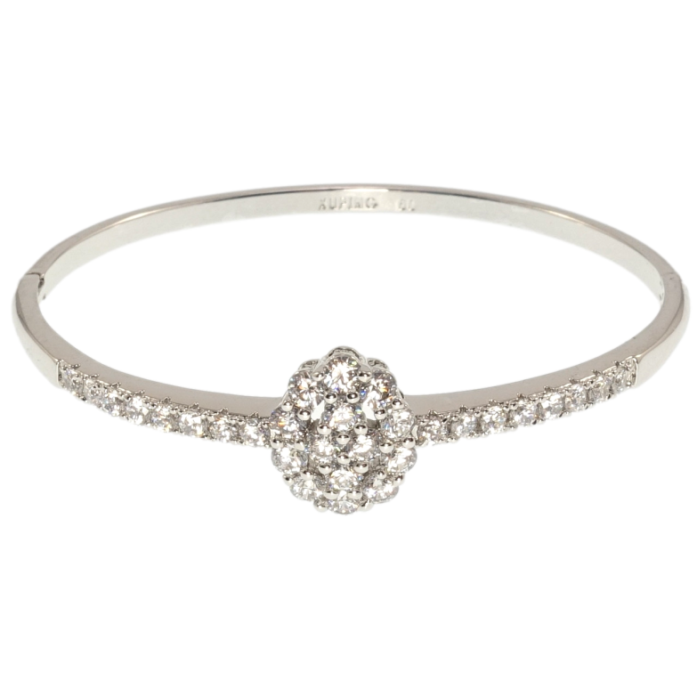 Браслет Xuping Родій Агата ø 6см фото №1