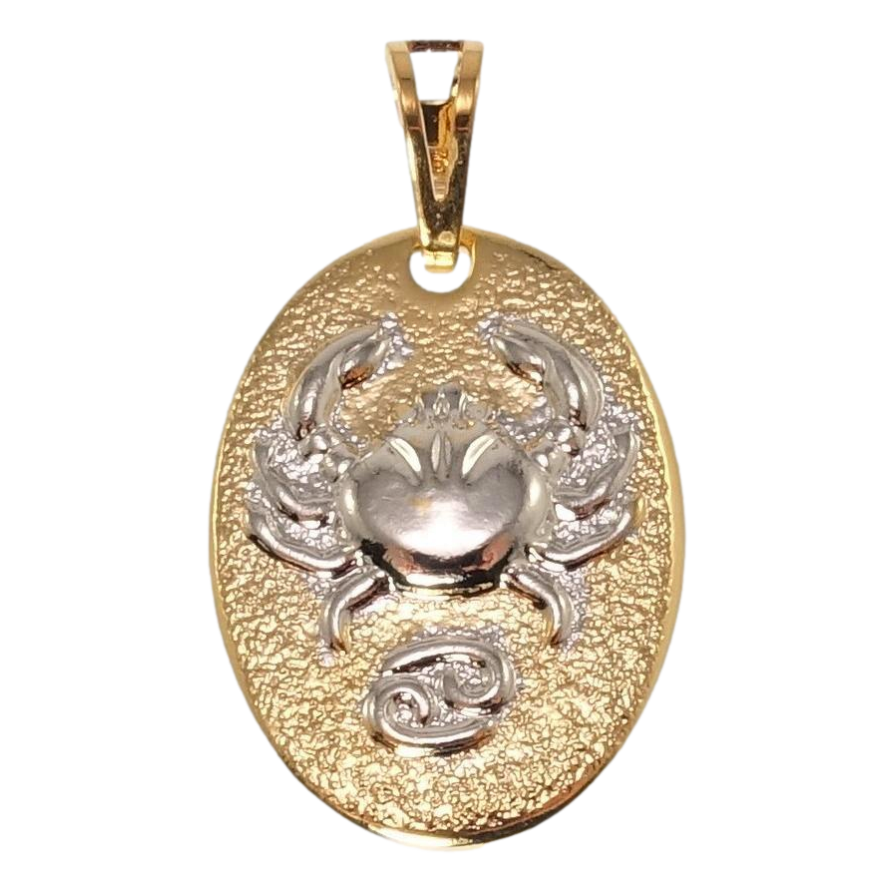 Кулон Xuping Позолота + Родий Знак Зодиака Рак фото №1