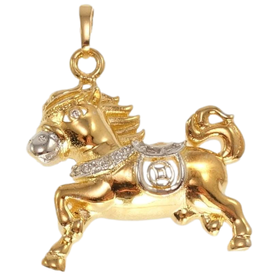 Кулон Xuping Позолота + Родий Пони фото №1 Кулон Xuping Позолота + Родий Пони фото №1