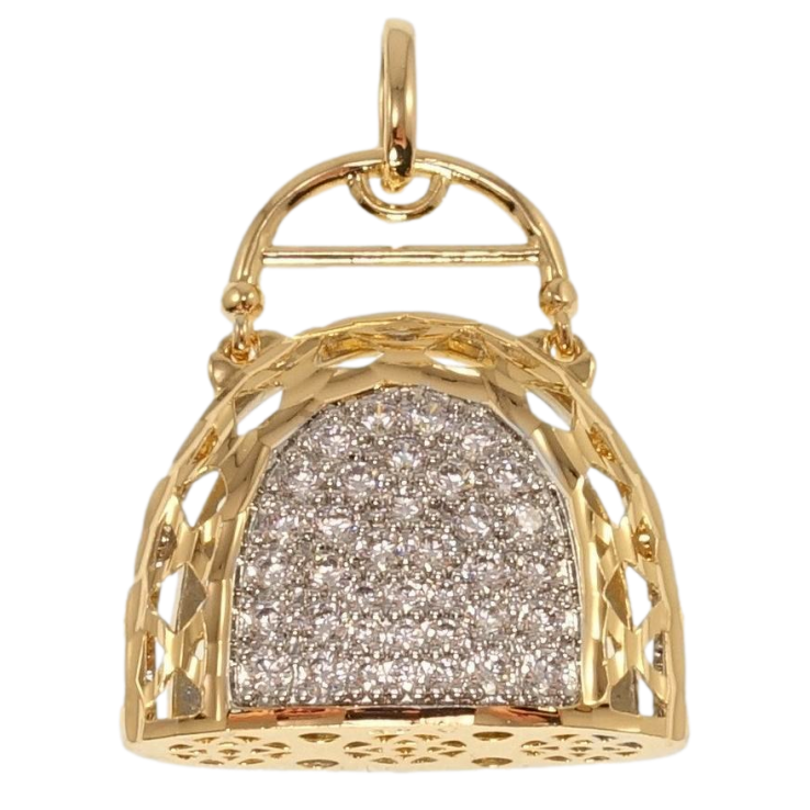 Кулон Xuping Позолота + Родій Сумочка фото №14 Кулон Xuping Позолота + Родій Сумочка фото №14