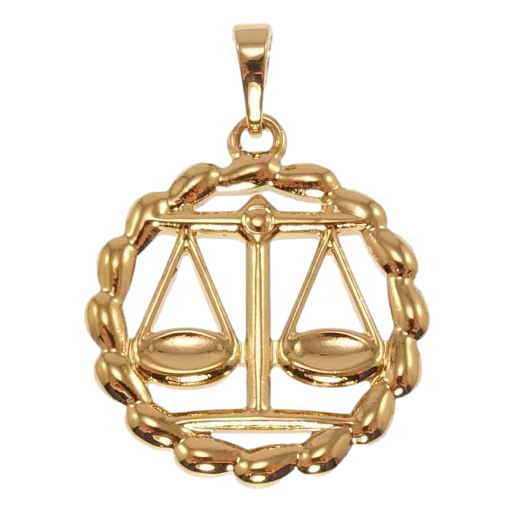 Кулон Xuping Позолота 18K Знак Зодіаку Терези фото №10