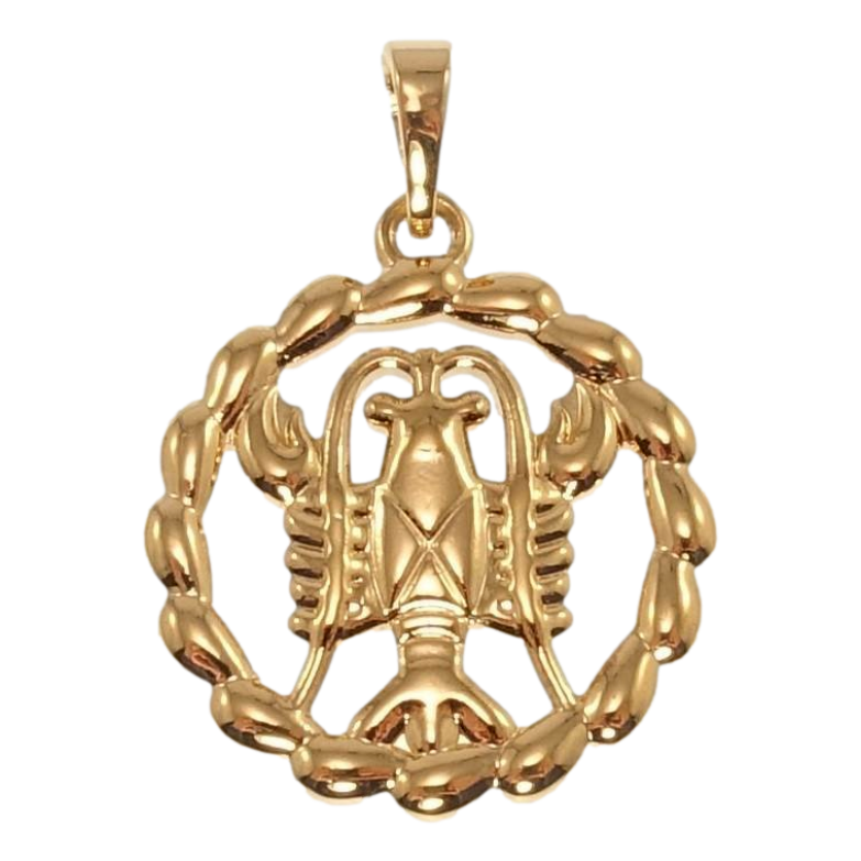 Кулон Xuping Позолота 18K Знак Зодиака Рак фото №1
