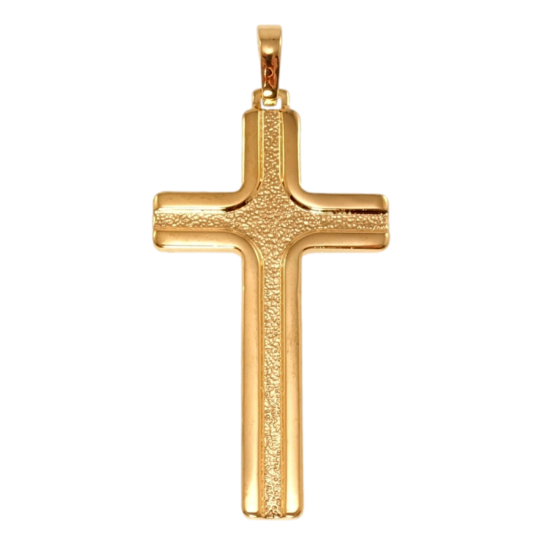 Кулон Xuping Позолота 18K Декоративний Хрест фото №1 Кулон Xuping Позолота 18K Декоративний Хрест фото №1