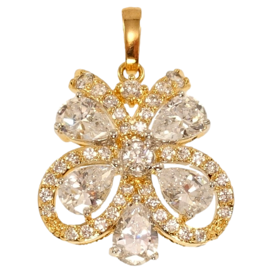 Кулон Xuping Позолота + Родий Кристальное совершенство фото №1