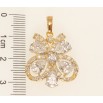 Кулон Xuping Позолота + Родий Кристальное совершенство фото №2