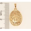 Кулон Xuping Позолота 18K Овальна підвіска з написом Аллах фото №2 Кулон Xuping Позолота 18K Овальна підвіска з написом Аллах фото №2