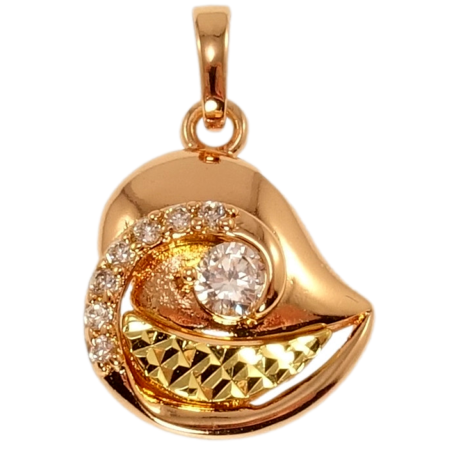 Кулон Xuping Позолота РВ+ Позолота 14K Декоративна підвіска з цирконієм фото №1