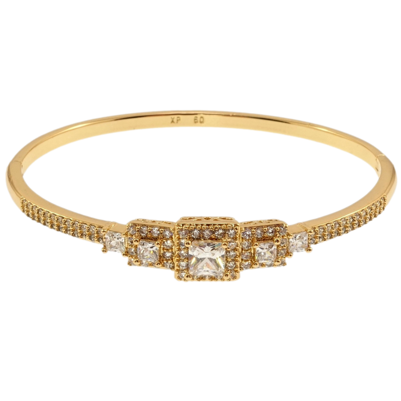 Браслет Xuping Позолота 18K Гармонічність ø 6см фото №5