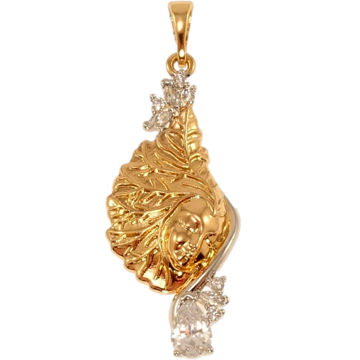 Кулон Xuping Позолота + Родій Німфа фото №22 Кулон Xuping Позолота + Родій Німфа фото №22