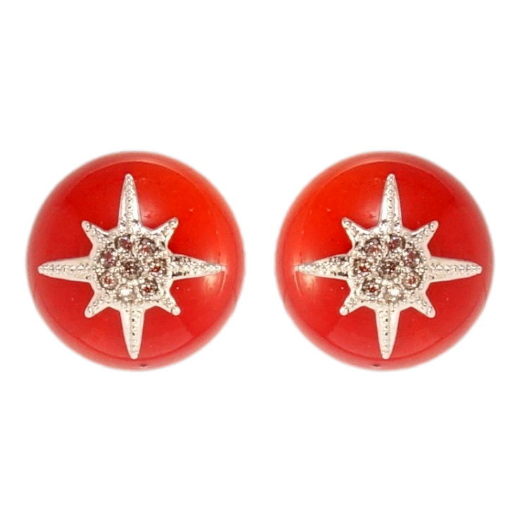 Сережки Xuping QQMM Родій пусети Шипшина фото №19