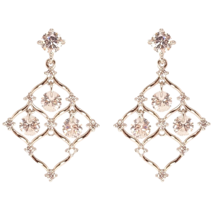 Серьги Xuping QQMM Родий пусеты Винтажные подвески с кристаллами фото №16