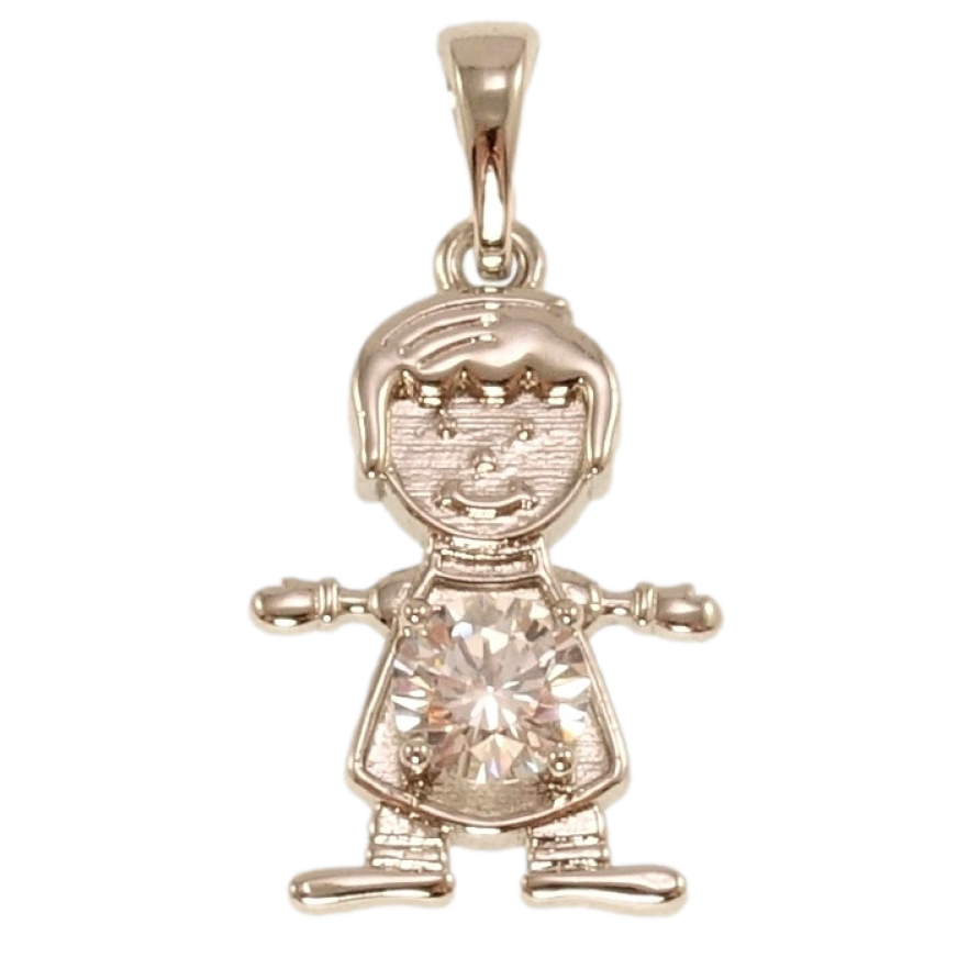 Кулон Xuping Родій Людина з цирконієм фото №1 Кулон Xuping Родій Людина з цирконієм фото №1