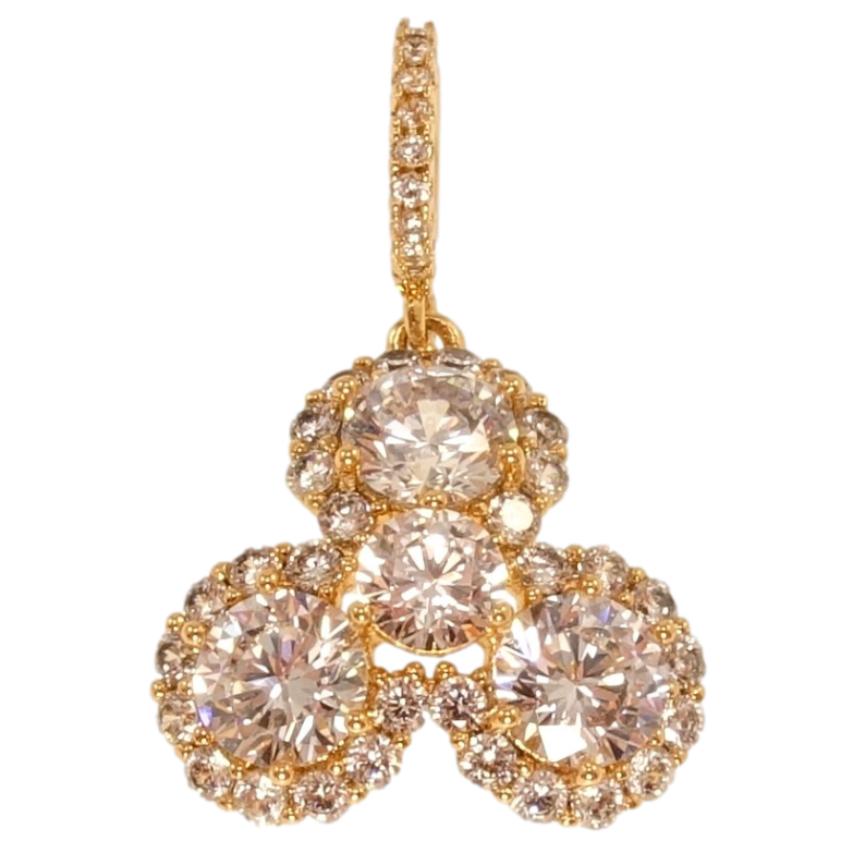 Кулон Xuping Позолота 18K Трініті фото №1