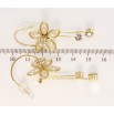 Сережки Xuping QQMM Позолота 14K пусети Квіткова досконалість фото №2