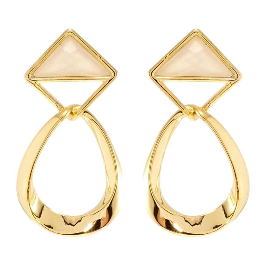 Сережки Xuping QQMM Позолота 14K пусети Елегантні підвіски фото №1