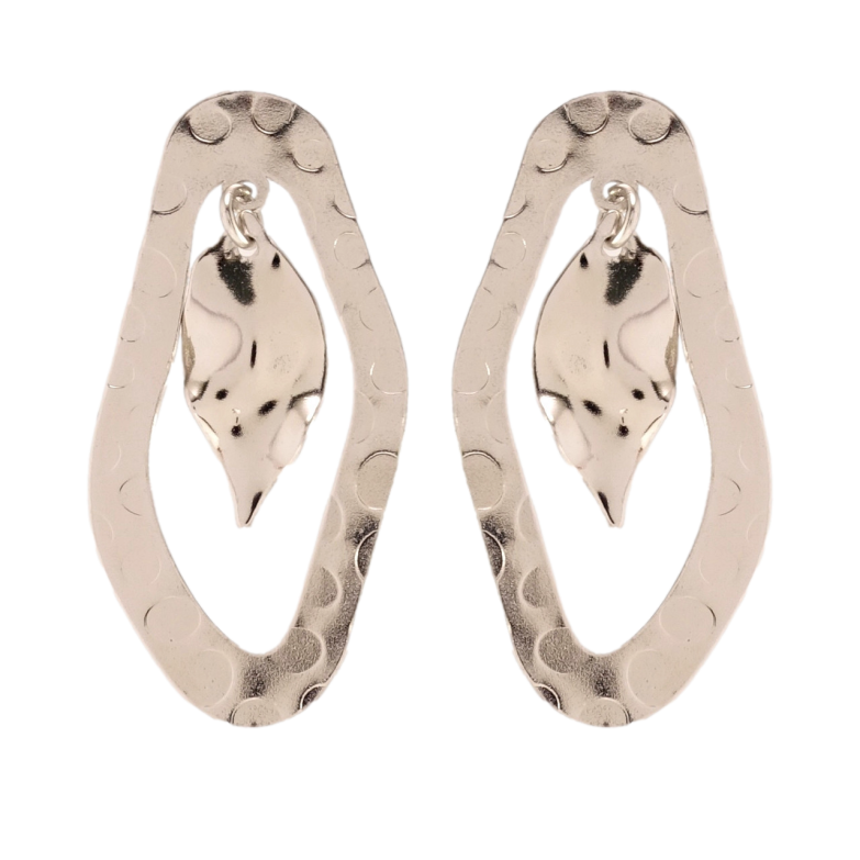 Сережки Xuping Родій пусети Елегантні форми фото №1