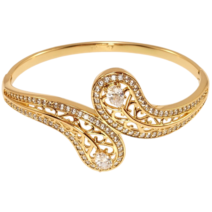 Браслет Xuping Позолота 18K Клеопатра ø 5,7см фото №24