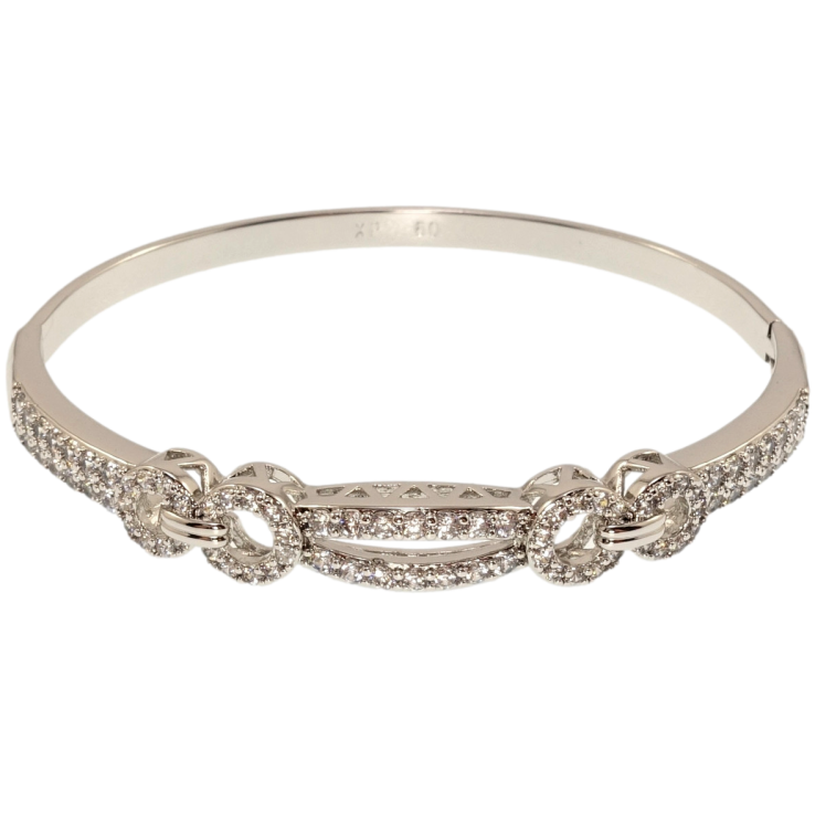 Браслет Xuping Родій Шарм ø 6см фото №8