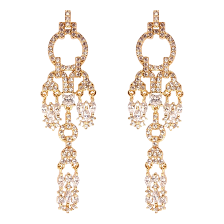 Серьги Xuping Позолота 18K пусеты Лоск фото №19