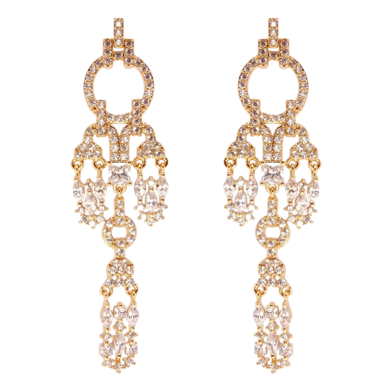 Серьги Xuping Позолота 18K пусеты Лоск фото №1