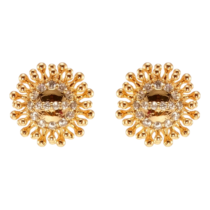 Сережки Xuping QQMM Позолота 18K пусети Квіточки фото №23