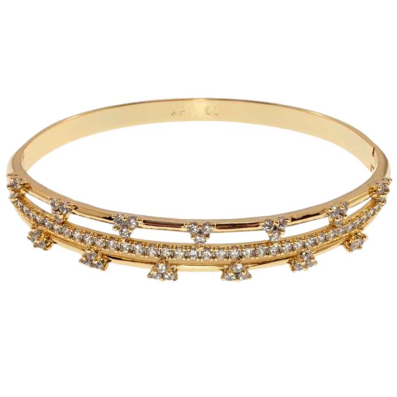 Браслет Xuping Позолота 18K Гармонічність ø 6см фото №23