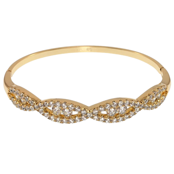 Браслет Xuping Позолота 18K Чарующий блеск ø 6см фото №20