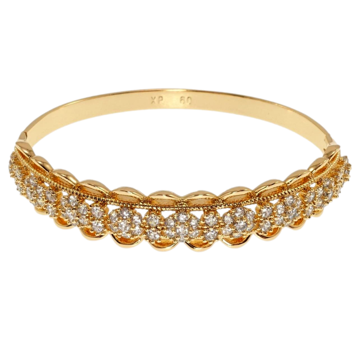 Браслет Xuping Позолота 18K Цветочное настроение ø 6см фото №22